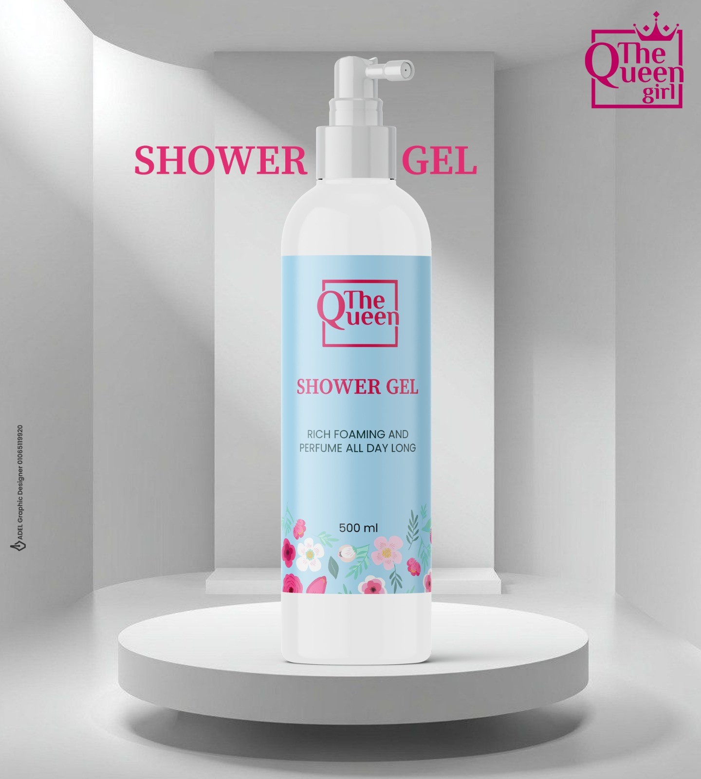 Queen shower gel