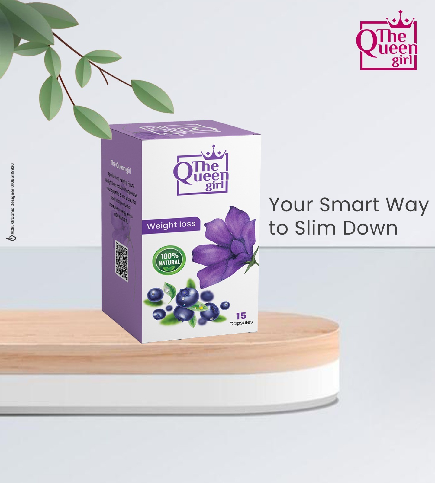 Queen Girl capsule larg