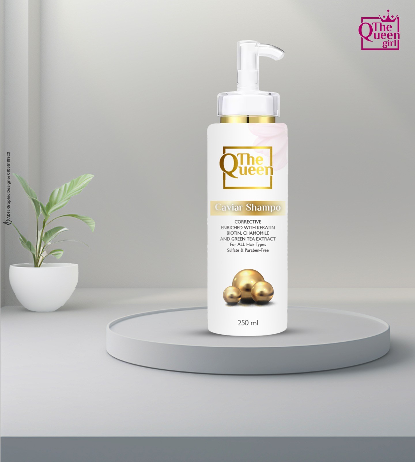 The Queen  caviar shampoo